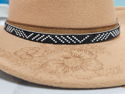 Hat Band Black & White
