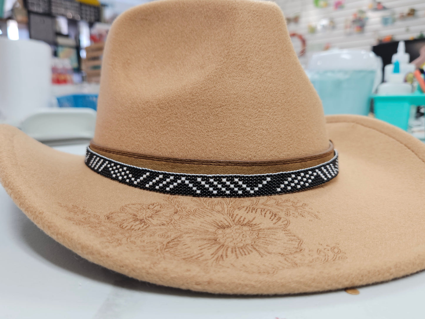 Hat Band Black & White