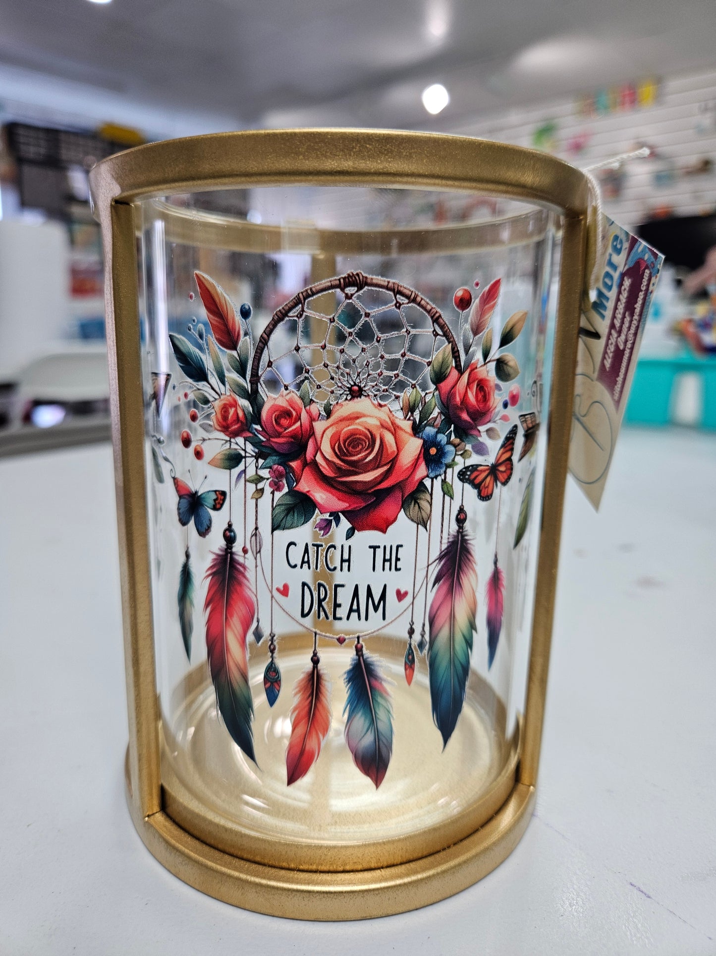 Catch The Dream Candle Holder
