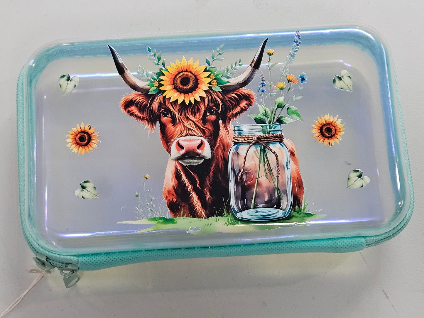 Highland Zipper Case Teal