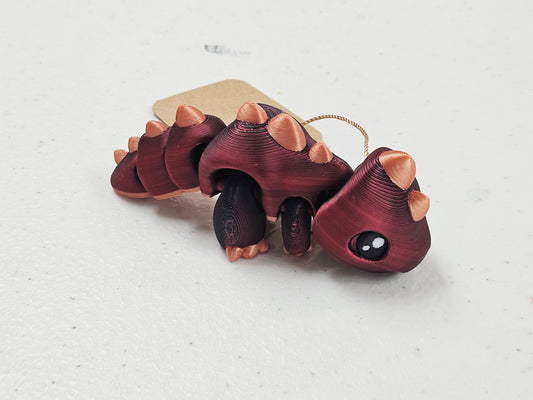 Burgundy T-Rex 3D Dino