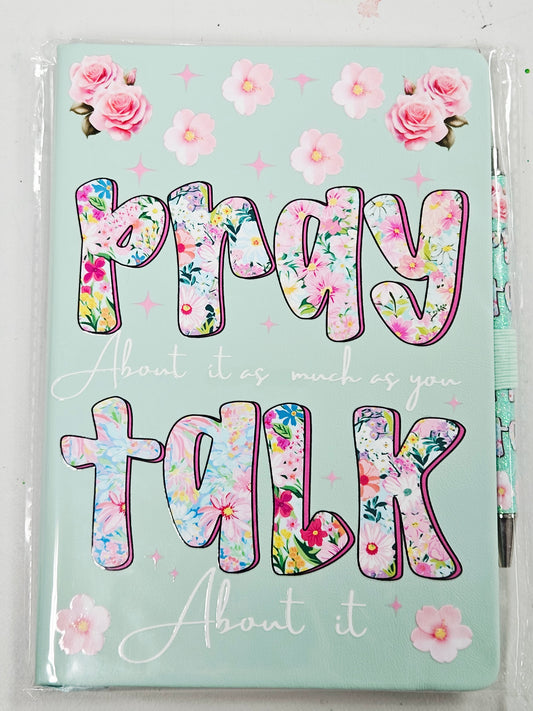 Pray/Talk Notebook w/Pen