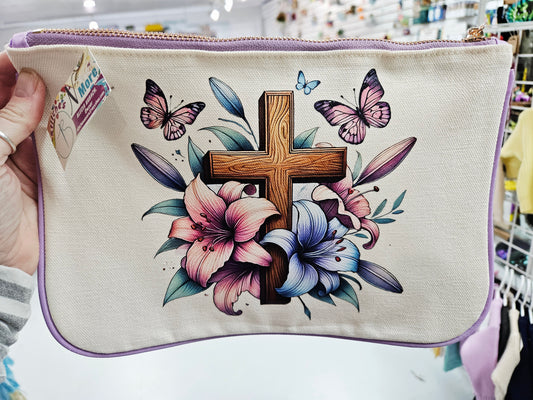 Cross Zipper Bag
