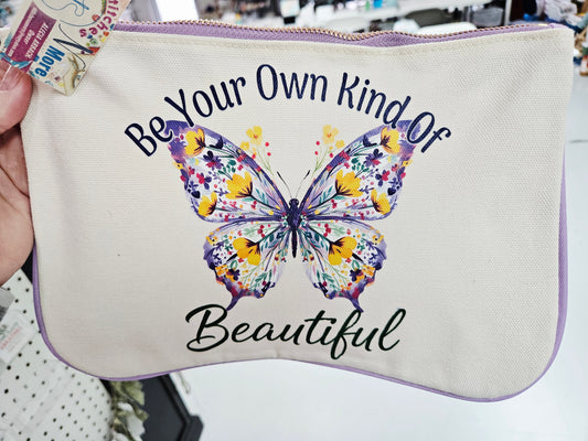 Butterfly Zipper Bag