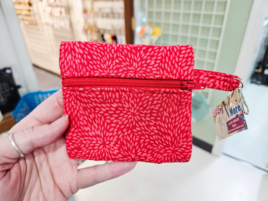 Coin Pouch Red Star Burst