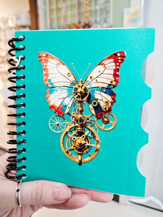 Steampunk Butterfly Notebook