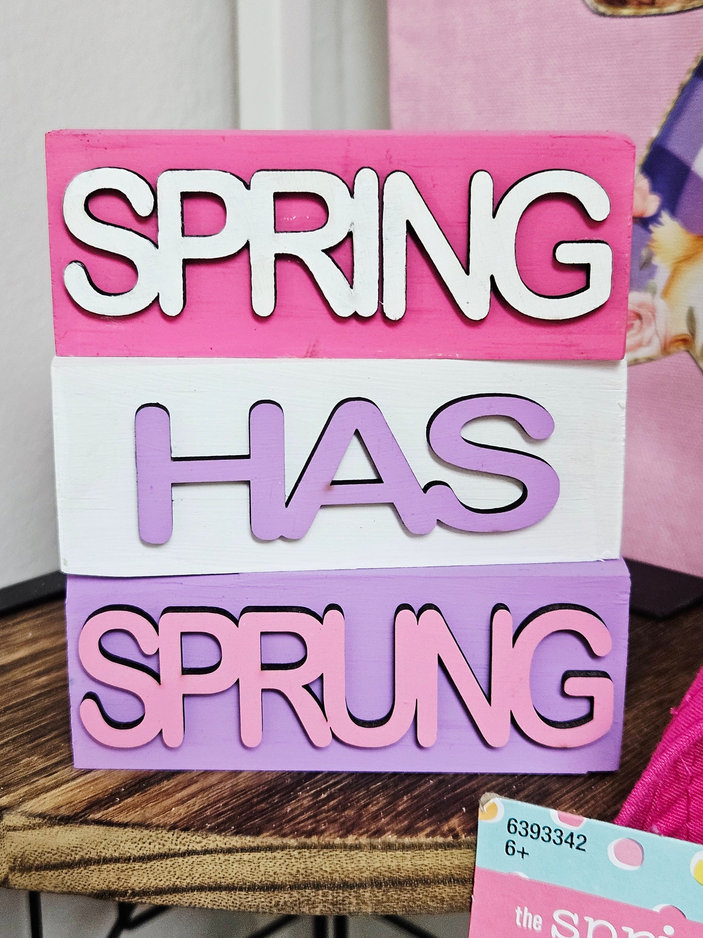 Spring Has Sprung Blocks