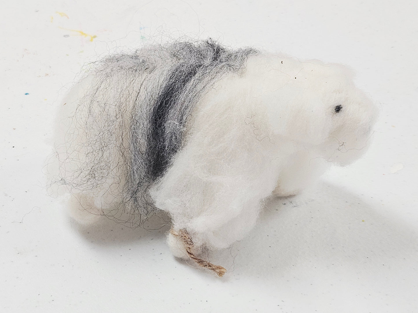 Old English Sheepdog Needle Felted Animal