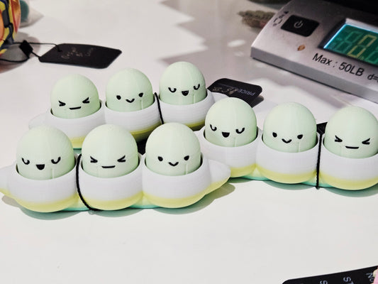Pea Pod 3D Button Fidget