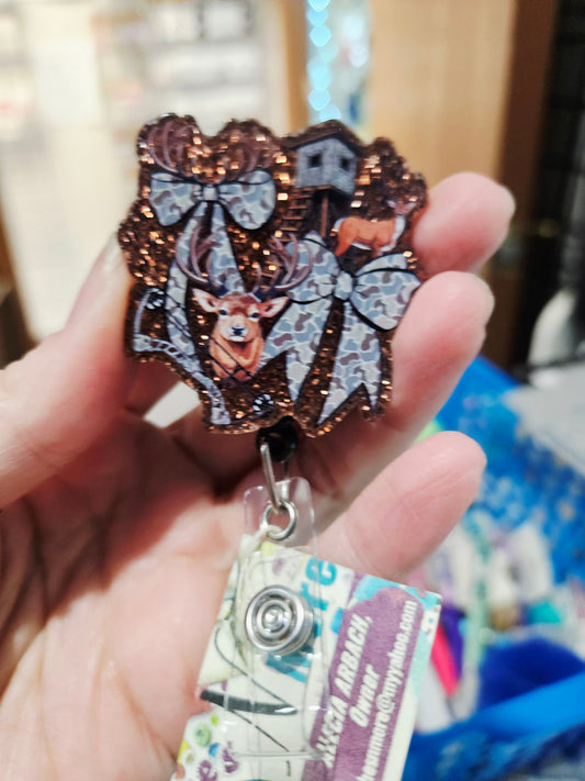 Badge Reel - Deer Stand