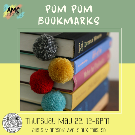 📚 Pom Pom Bookmarks Make & Take