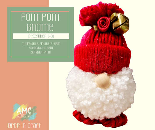 Pom Pom Gnomes – Drop-In Craft