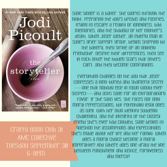 Crafty Book Club – The Storyteller