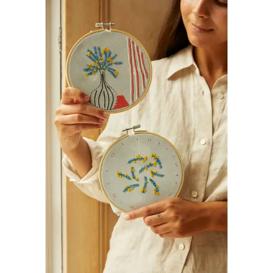 The Mello Mimosa Embroidery Duo Kit