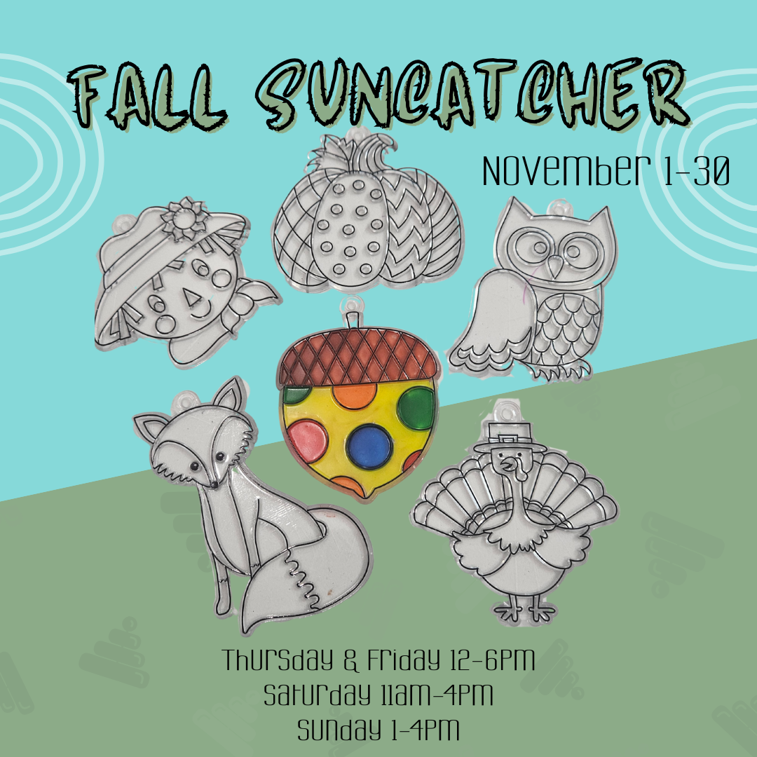 Fall Suncatchers – Drop-In Craft