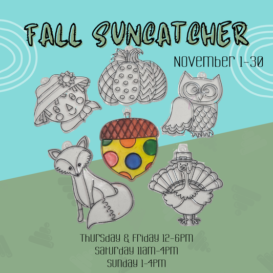 Fall Suncatchers – Drop-In Craft