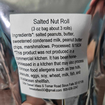 Salted Nut Roll