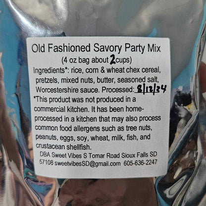 Old Fashioned Savory Party Mix