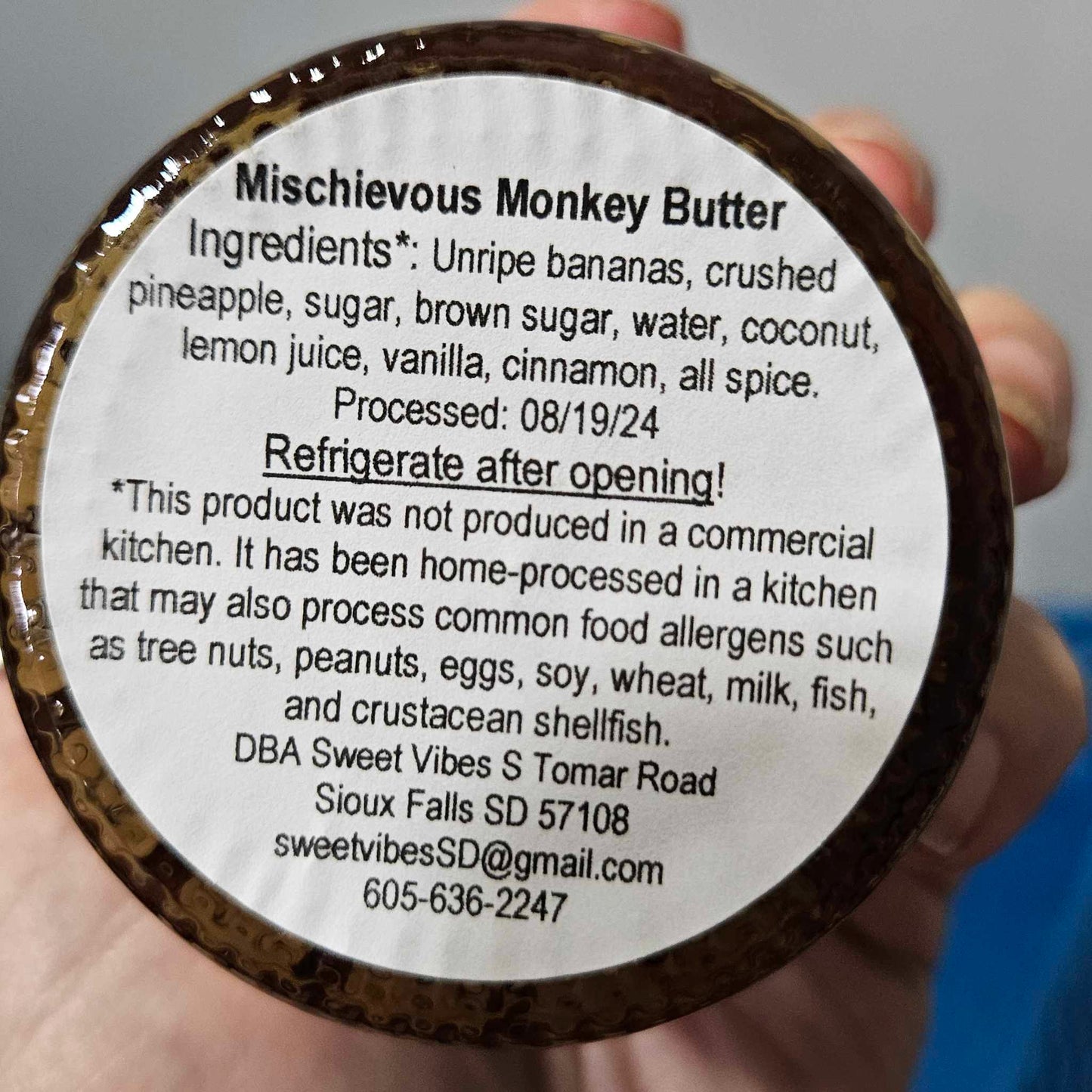 Mischievous Monkey Butter