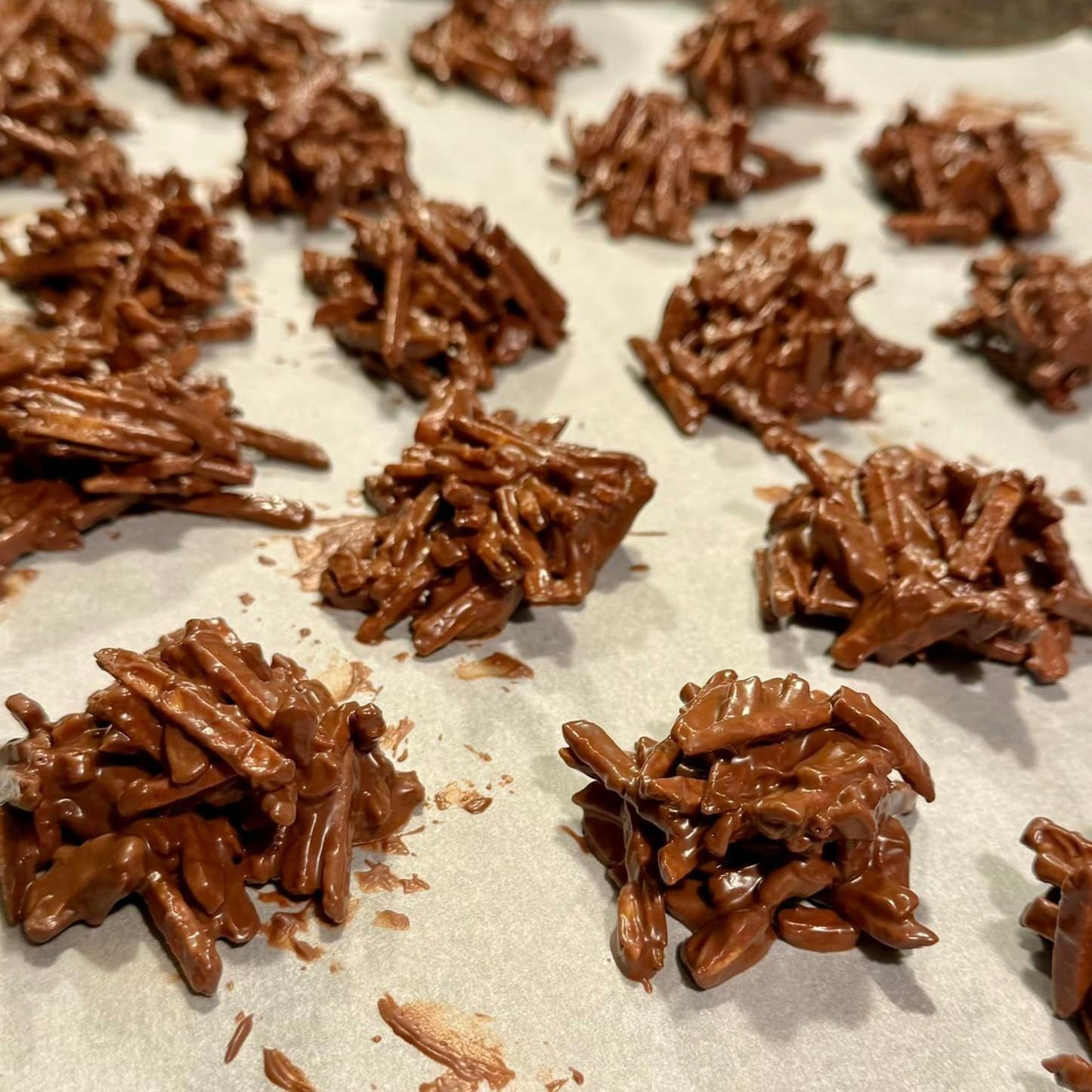 Old Fashioned Butterscotch Haystacks