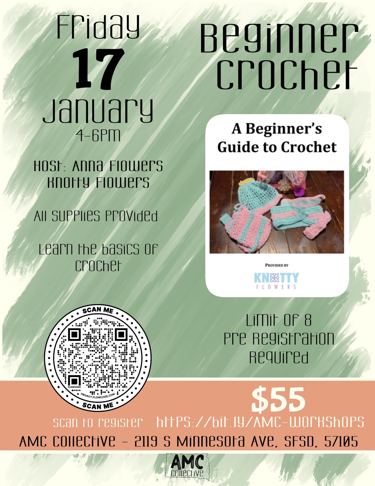 1/17/2025, 4-6pm - Beginner Crochet