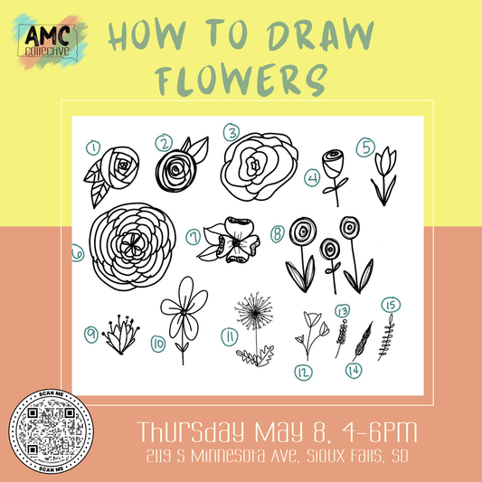 🌸 Learn to Draw Flowers Workshop 🌸