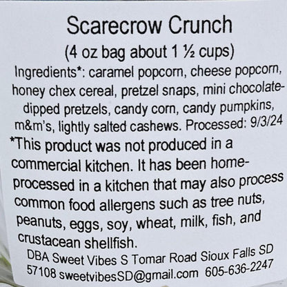 Scarecrow Crunch Snack Mix