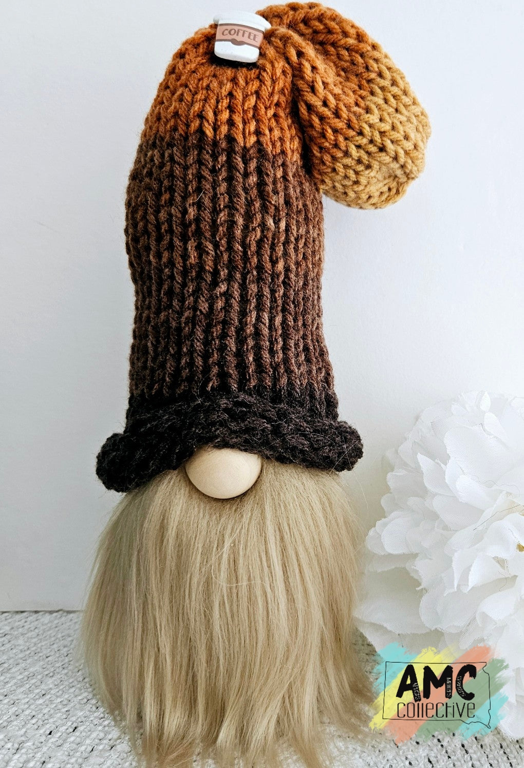 Coffee Gnome with Tall Hat