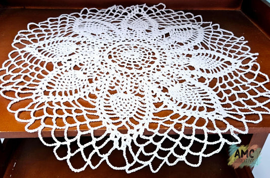 White Crochet Doily