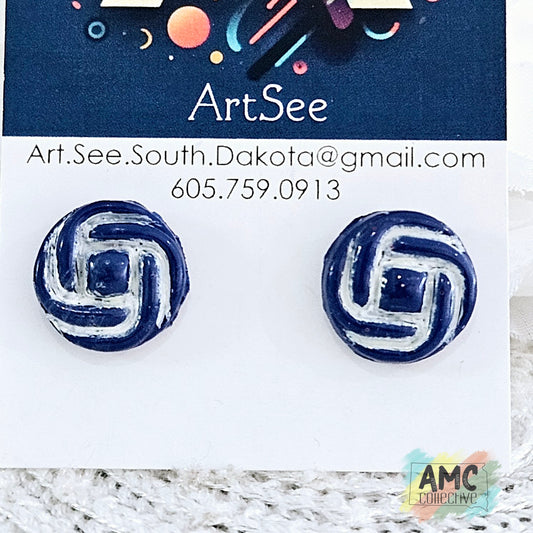 Knot Stud Earrings