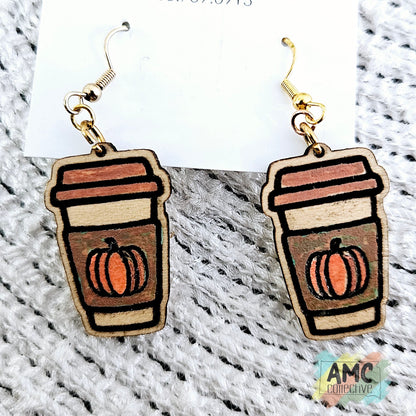 Coffee Cup Earrings