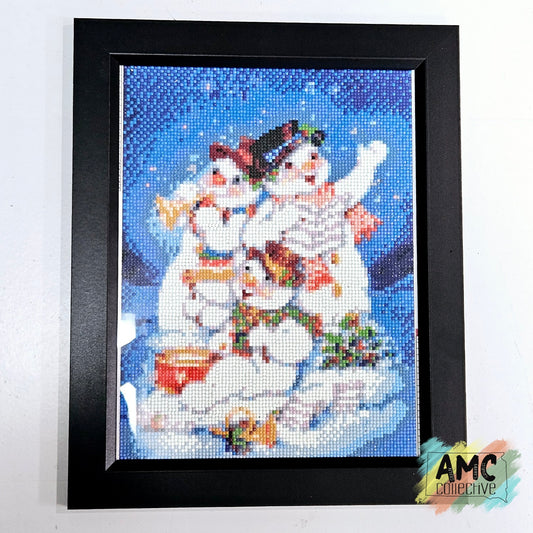 Snow Family Diamond Painting