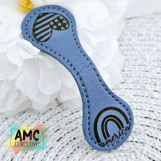 Magnetic Bookmarks Navy Patriotic