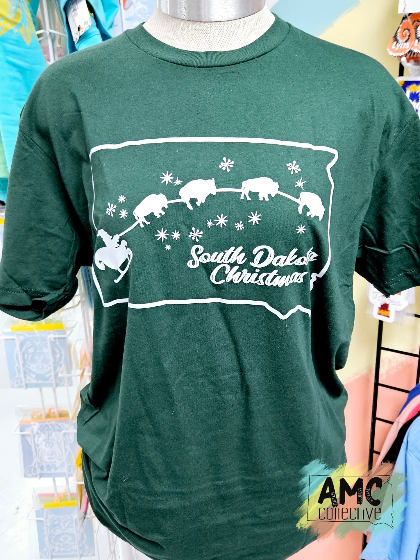 South Dakota Christmas Tee