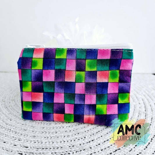 Patchwork Zipper Pouch