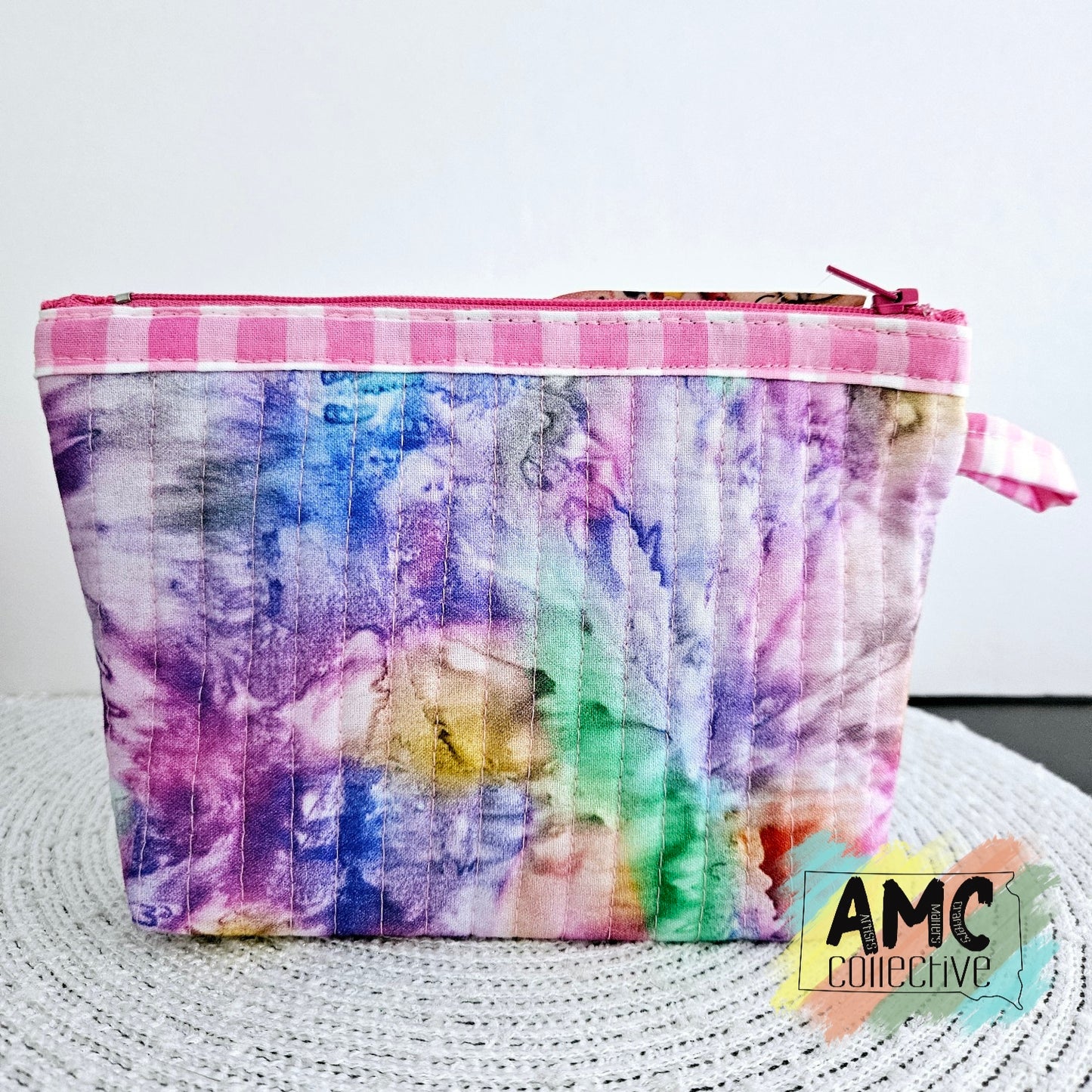 Rainbow Splash Zipper Pouch