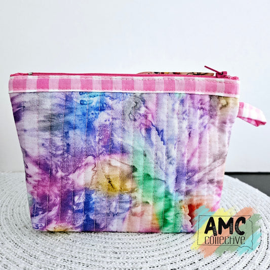 Rainbow Splash Zipper Pouch