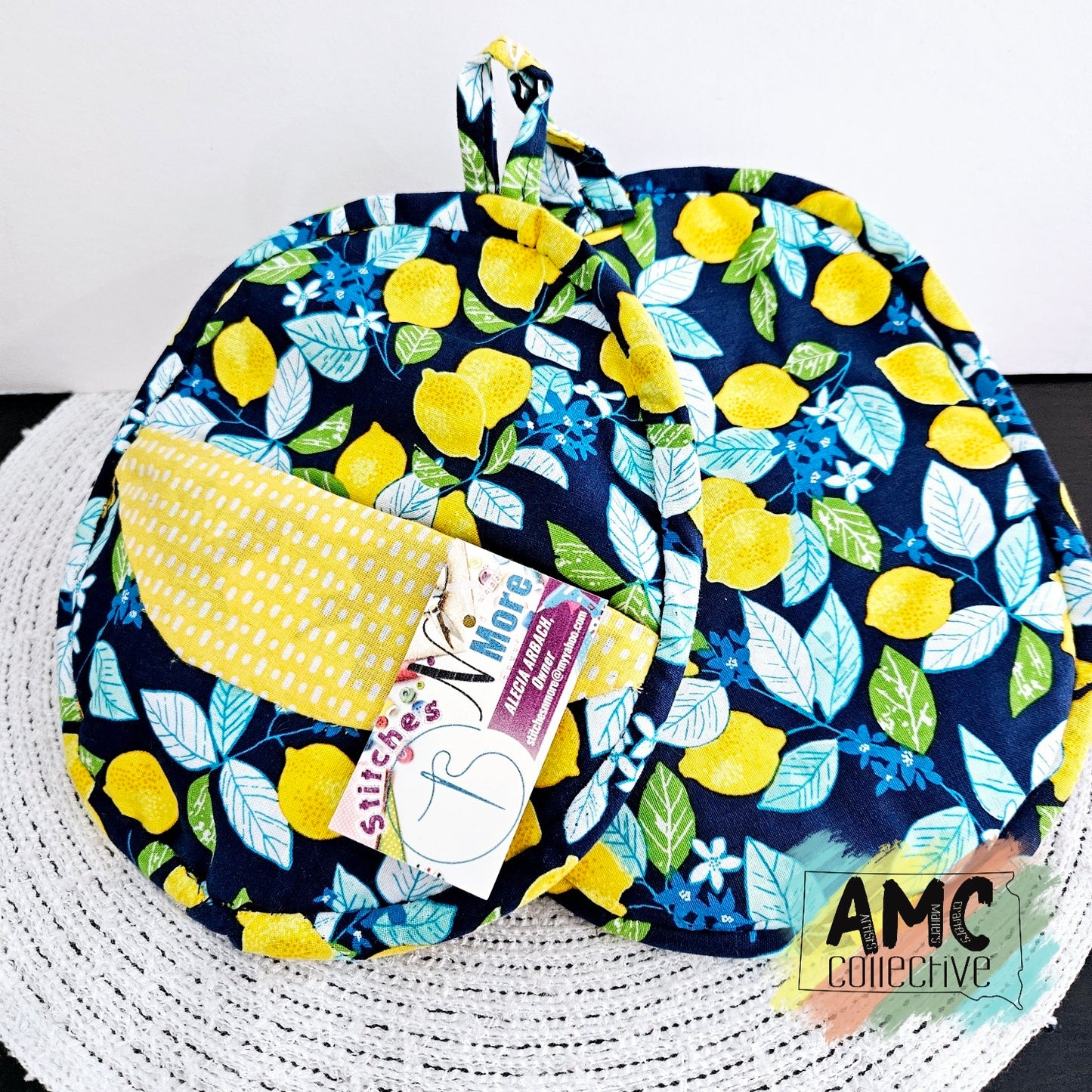 Lemon Hot Pan Holder Pair