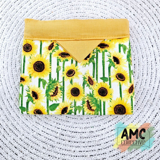 Sunflower Snap Pouch