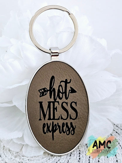 Hot Mess Express Keychains