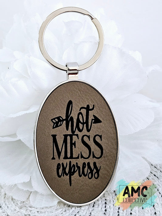 Hot Mess Express Keychains