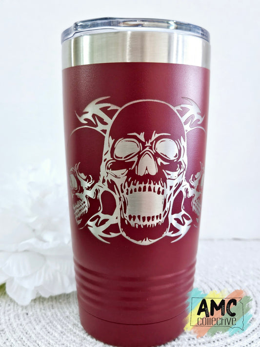 Skull Tumbler