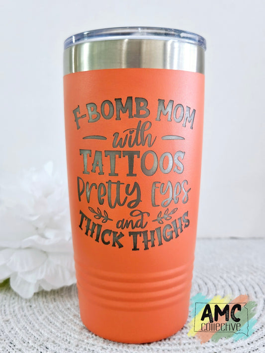 Tattoo Mom Tumbler