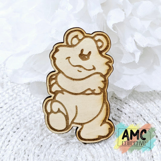 Bear Wood Magnet