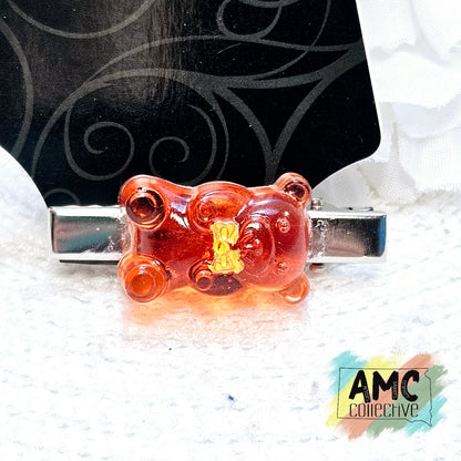 Colorful Gummy Bear Resin Hair Clip