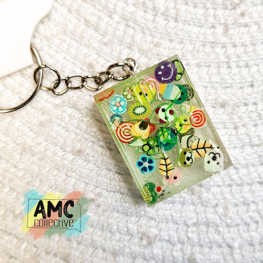 Astrological Sign Resin Keychain - Virgo