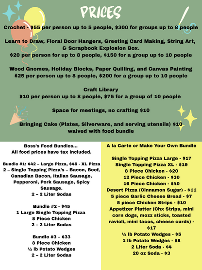 Crafty Party/Event