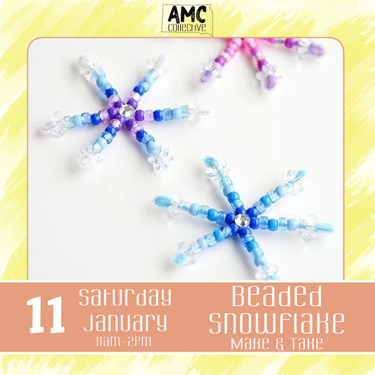 Beaded Snowflake Make & Take