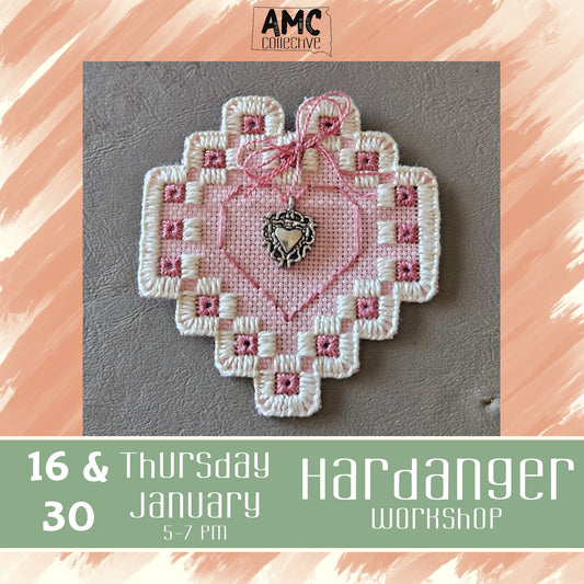 Hardanger Workshop - 1/16 & 1/30/2025, 5-7pm