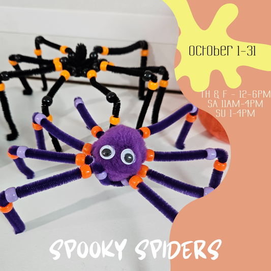 Spooky Spiders – Available All October